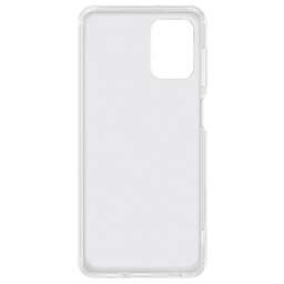 SAMSUNG Чехол (клип-кейс) для Galaxy A12 Soft Clear Cover прозрачный (EF-QA125TTEGRU)