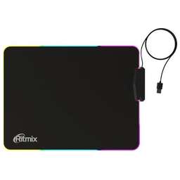 RITMIX Коврик для мыши MPD-440 (M) черный, ткань, 400х300х3мм [80001678]