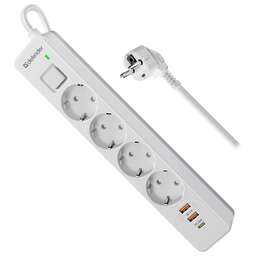 DEFENDER (99433) DFS 141, 4роз х 1.5м - белый