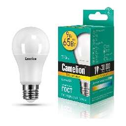 CAMELION (12043) LED9-A60/830/E27/9Вт/3000К