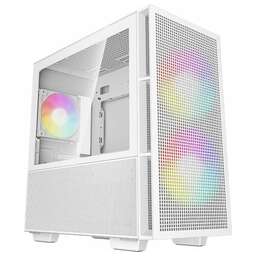 DEEPCOOL Корпус mATX CH360, Mini-Tower, без БП, белый [ch360 white]