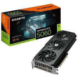 GIGABYTE Видеокарта PCI-E 5.0 GV-N5060GAMING OC-8GD 1.0 NVIDIA GeForce RTX 5060 8Gb 128bit GDDR7 2497/28000 HDMIx1 DPx3 HDCP Ret
