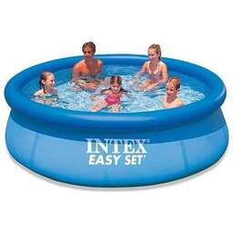 INTEX Бассейн с надувн.кольцом EASY SET 396х84см . (в коробке) Арт. 28143NP