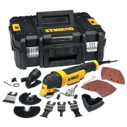 DEWALT Многофункциональный инструмент DWE315KT 300Вт желтый/черный