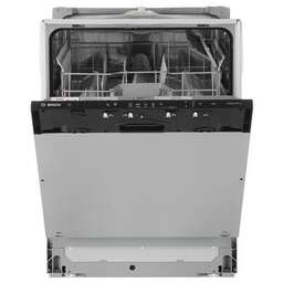 BOSCH Встраиваемая посудомоечная машина SMV25CX10Q, полноразмерная, ширина 59.8см, полновстраиваемая, загрузка 12 комплектов