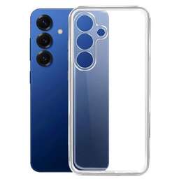 BORASCO Чехол (клип-кейс) Silicone Case, для Samsung Galaxy S25, прозрачный [74436]