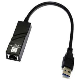 5BITES UA3-45-01BK USB3.0 / RJ45 1G / BLACK