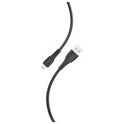 SMARTBUY (iK-512-S40b) S40 Lightning черный, 2.4 А, 1 м