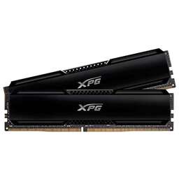 ADATA Модуль памяти GAMMIX D20 Black Gaming Memory AX4U32008G16A-DCBK20 16GB DDR4 3200 DIMM Non-ECC, CL16, 1.35V, Kit (2x8GB), RTL (930842)