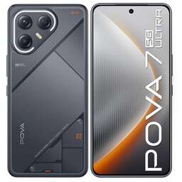 TECNO 6.67" Смартфон Pova 7 Ultra 5G 12/256Gb, NFC, AMOLED, 144Гц, 6000мAч, черный