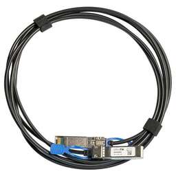 MIKROTIK Патч-корд XS+DA0001 25Гбит/с stranded 1м черный SFP28-SFP28 (упак.:1шт)