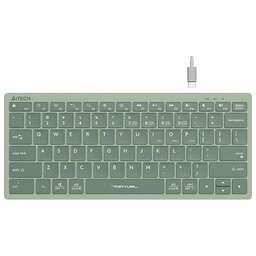 A4TECH Клавиатура Fstyler FBX51C, USB, Bluetooth/Радиоканал, зеленый [fbx51c matcha green]