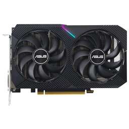 ASUS Видеокарта NVIDIA GeForce RTX 3050 DUAL-RTX3050-O8G-V2 8ГБ Dual, GDDR6, OC, Ret