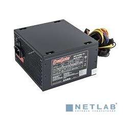 EXEGATE 450NPXE(+PFC) (450W, ATX, BLACK, 12CM FAN, 24+4PIN, 6PIN PCI-E, 3*SATA