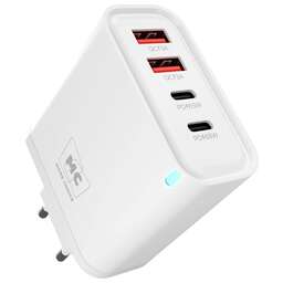 MORE CHOICE (4620202555656) NC95 2USB+2Type-C 3.0A PD 65W White