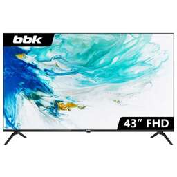 BBK 43" 43LEM-1033/FTS2C (B) FULL HD, черный