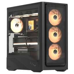 FORMULA Корпус Air Power G9 Duo черный без БП ATX 12x120mm 3x140mm 2xUSB3.0 audio bott PSU