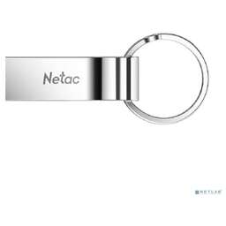 NETAC USB Drive 32GB U275 <NT03U275N-032G-20SL>, USB2.0, с кольцом, металлическая