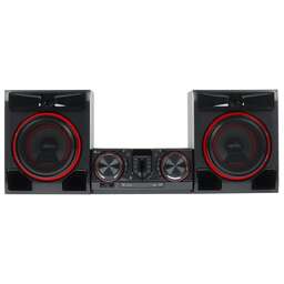 LG Музыкальный центр CL65, 950Вт, Bluetooth, FM, USB, черный
