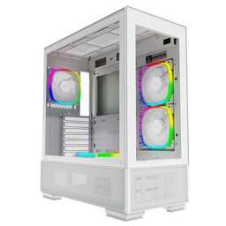 MONTECH Корпус ATX Sky Two, Midi-Tower, без БП, белый [sky two wh]