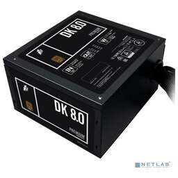 1STPLAYER Блок питания DK PREMIUM 800W / ATX 2.4, APFC, 80 PLUS BRONZE, 120mm fan PS-800AX
