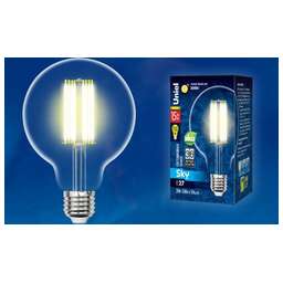 UNIEL (UL-00004864) LED-G95-15W/3000K/E27/CL PLS02WH