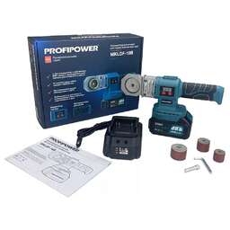 PROFIPOWER Аккумуляторный аппарат для сварки пластиковых труб MKLDF-18B (Li-ion-1шт, 4Ач, З/У, кейс)