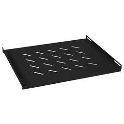 CABEUS Полка стационарная SH-J018-FC-600M-BK нагр.:45кг. 19" 400мм черный