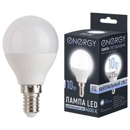 ENERGY LED G45-10-E14-4000 (109319)