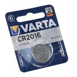 VARTA CR2016 Батарейка Electronics BL1 Lithium, 1 шт.