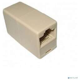 VCOM VTE7713-1/10 Модуль RJ-45 - RJ-45 проходной, кат. 5e (10 шт. в уп-ке), блистер [693751088607]