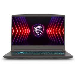 MSI Ноутбук Thin 15 B12UCX-1415AU Core i5 12450H 16Gb SSD512Gb NVIDIA GeForce RTX 2050 4Gb 15.6" IPS FHD (1920x1080) Windows 11 Home Multi Language grey WiFi BT Cam (9S7-16R831-1415)