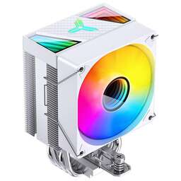 JONSBO Кулер CR-1400 V2 ARGB White LGA1700/1200/115X/AM5/AM4 (24шт/кор, TDP 180W, PWM, 92mm ARGB Fan, 4 тепловые трубки, белый, 4-pin) Retail