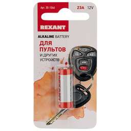 REXANT Батарейка высоковольтная A23, 12В, 1 шт, блистер