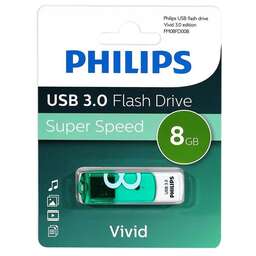 PHILIPS VIVID3.0 8Gb белый (FM08FD00B/97)