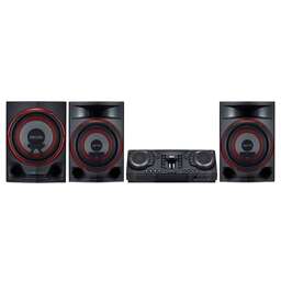 LG Минисистема CL88 черный 2900Вт FM USB BT