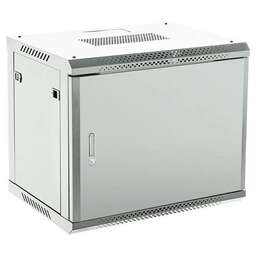 REXANT Шкаф коммутационный (04-1266-121) настенный 12U 600x600мм пер.дв.металл серый 230град. металл