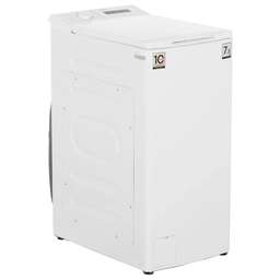 MIDEA Стиральная машина MFE12W75B/W-RU, с вертикальной загрузкой, 7.5кг, 1200об/мин, инверторная