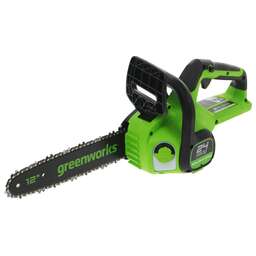 GREENWORKS Цепная пила GD24CS30K4 аккум. дл.шины:12" (30cm) 1аккум. 4Ач ЗУ (2007007UB)