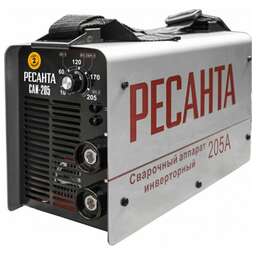 РЕСАНТА Сварочный аппарат САИ205 инвертор ММА DC 7.3кВт