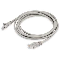 BURO Патч-корд UTP-5E-2M-G UTP 4 пары cat.5E CCA molded 2м серый RJ-45 (m)-RJ-45 (m)