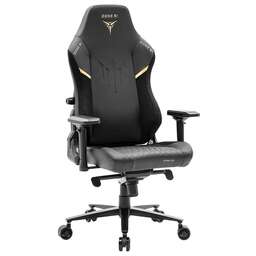 ZONE 51 Кресло игровое Predator, экокожа, до 150кг, мультиблок, регулируемые 4D подлокотники, черный
