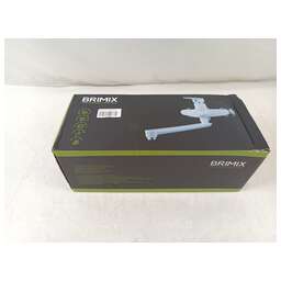 BRIMIX 561 Смеситель в ванную, длинный излив, шаровый, из высокопрочного пластика АБС, черного цвета (8752327)