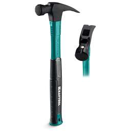 KRAFTOOL X-FORCE 560 г, столярный молоток-гвоздодёр (20265-56)