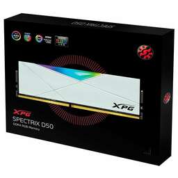 A-DATA Память DDR4 2x16GB 3200MHz AX4U320016G16A-DT50 XPG Spectrix D50 RGB RTL Gaming PC4-25600 CL16 DIMM 288-pin 1.35В dual rank с радиатором Ret
