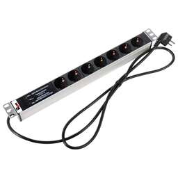 REM Блок распределения питания R-16-7S-FI-440-3 гор.размещ. 7xSchuko базовые 16A Schuko 3м