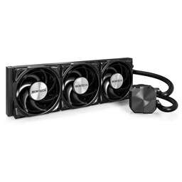 MONTECH Система водяного охлаждения HyperFlow Silent 360 Soc-AM5/AM4/1200/1700/1851 черный 4-pin 24.8dB Al 360W Ret (HS360BK)