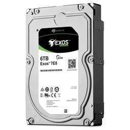 SEAGATE Жесткий диск Exos ST6000NM0095, 6ТБ, HDD, SAS 3.0, 3.5"