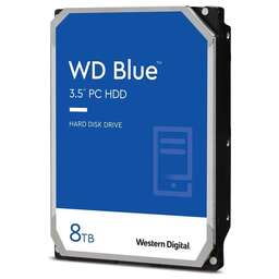 WD Жесткий диск Blue 80EAAZ, 8ТБ, HDD, SATA III, 3.5"