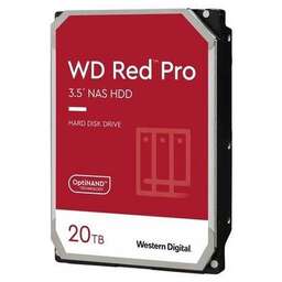 WD Жесткий диск SATA-III 20TB 201KFGX NAS Red Pro (7200rpm) 512Mb 3.5"